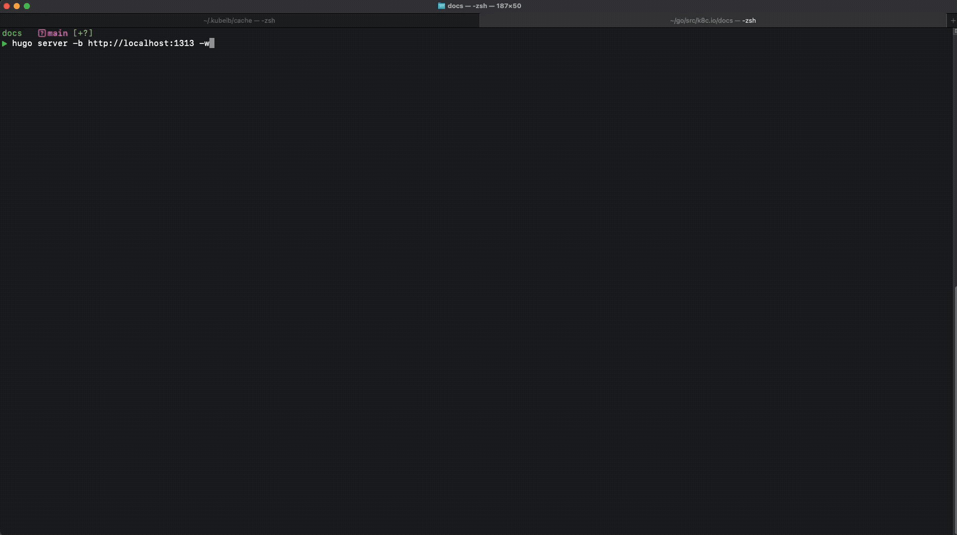 Demo animation
